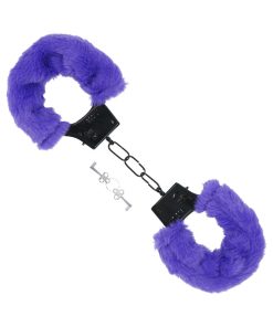 Merci Fluff Cuffs Violet