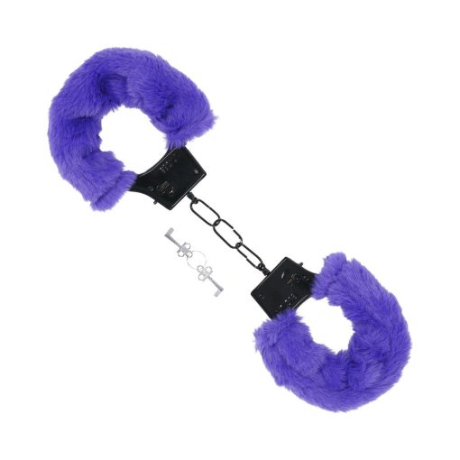 Merci Fluff Cuffs Violet - Image 5