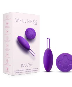 Wellness Imara Vibrating Egg With Remote Purple