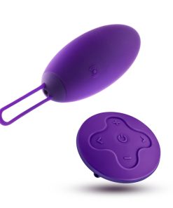 Wellness Imara Vibrating Egg With Remote Purple