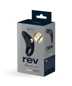 Vedo Rev Rechargeable Vibrating C-Ring Black