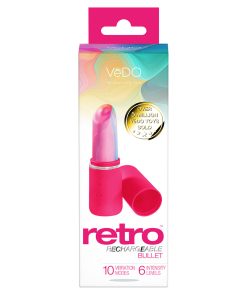 Vedo Retro Rechargeable Bullet Pink