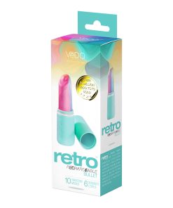 Vedo Retro Rechargeable Bullet Turquoise