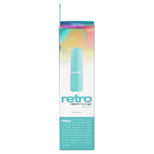 Vedo Retro Rechargeable Bullet Turquoise - Image 6