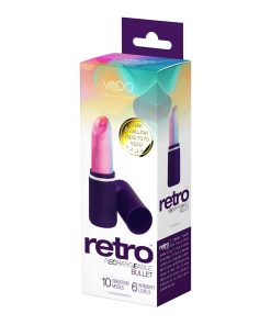 Vedo Retro Rechargeable Bullet Purple