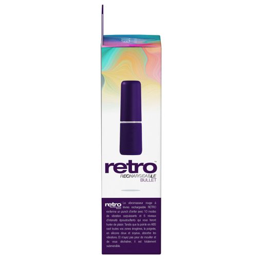Vedo Retro Rechargeable Bullet Purple - Image 6