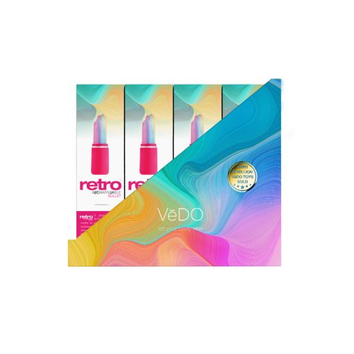 Vedo Retro Rechargeable Bullet Assort 12 Pc Display - Image 4