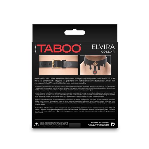 Hustler Taboo Elvira Collar Black - Image 3
