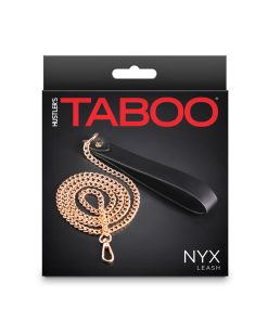 Hustler Taboo Nyx Leash Black