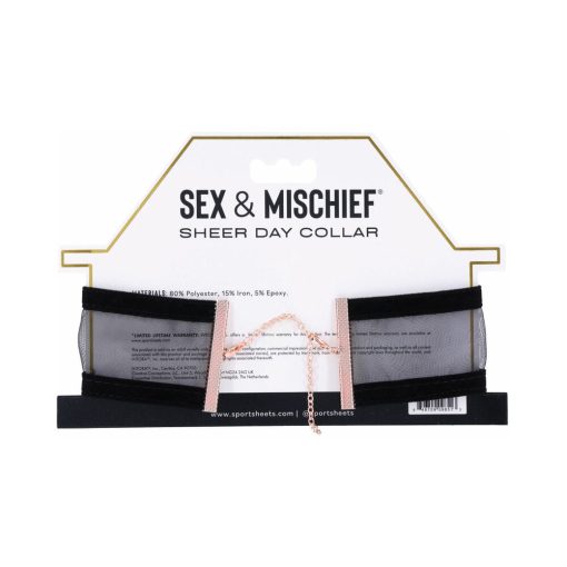 Sportsheets Sex & Mischief Sheer Day Collar - Image 7