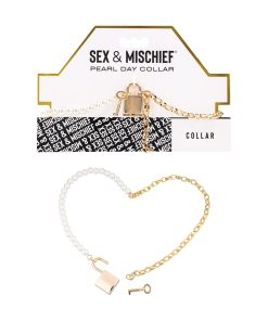 Sportsheets Sex & Mischief Pearl Day Collar