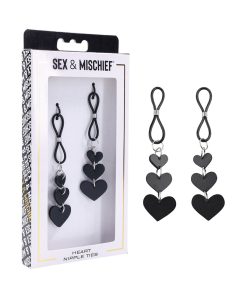 Sportsheets Sex & Mischief Heart Nipple Ties