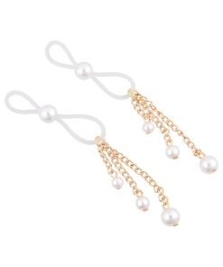 Sportsheets Sex & Mischief Pearl Nipple Ties