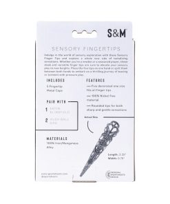 Sportsheets Sex & Mischief Sensory Fingertips Black