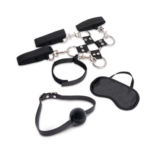 Lux Fetish Hogtie & Ball Gag 7-Piece Kit - Image 2