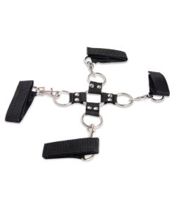 Lux Fetish Hogtie & Ball Gag 7-Piece Kit