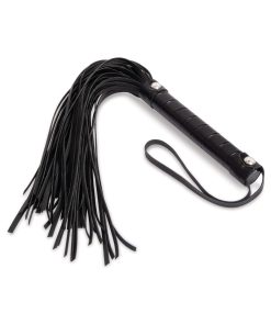 Lux Fetish Bondage Bed Strap And Flogger 4-Piece Kit