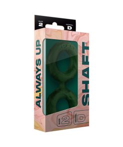 Shaft Model D: Double C-Ring Green Size 2