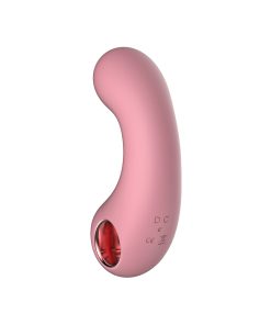 Luv Inc Cv77: Curved Vibrator Light Pink