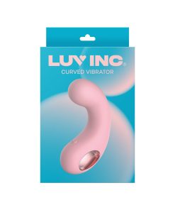 Luv Inc Cv77: Curved Vibrator Light Pink