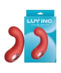 Luv Inc Cv77: Curved Vibrator Red
