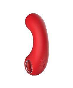 Luv Inc Cv77: Curved Vibrator Red
