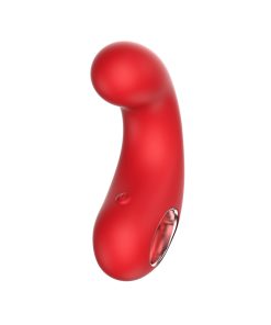 Luv Inc Cv77: Curved Vibrator Red