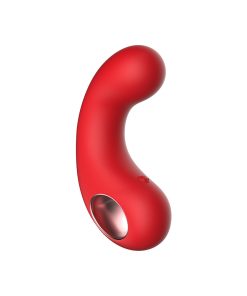 Luv Inc Cv77: Curved Vibrator Red
