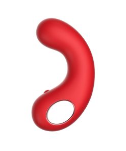 Luv Inc Cv77: Curved Vibrator Red