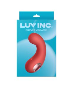 Luv Inc Cv77: Curved Vibrator Red