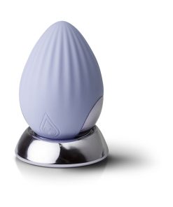 Niya 4 Palm Held Massager Cornflower Rebranded Packaging