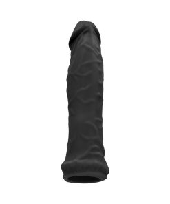 Realrock Skin 6 In. Penis Extender Sleeve Black