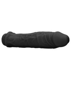 Realrock Skin 6 In. Penis Extender Sleeve Black