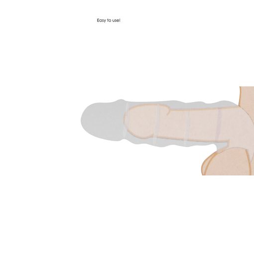 Realrock Skin 8 In. Penis Extender Sling Black - Image 8