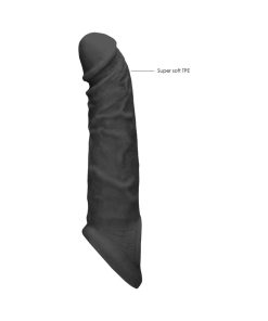 Realrock Skin 8 In. Penis Extender Sling Black