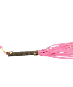 Ple'Sur Mini Leather Flogger Pink
