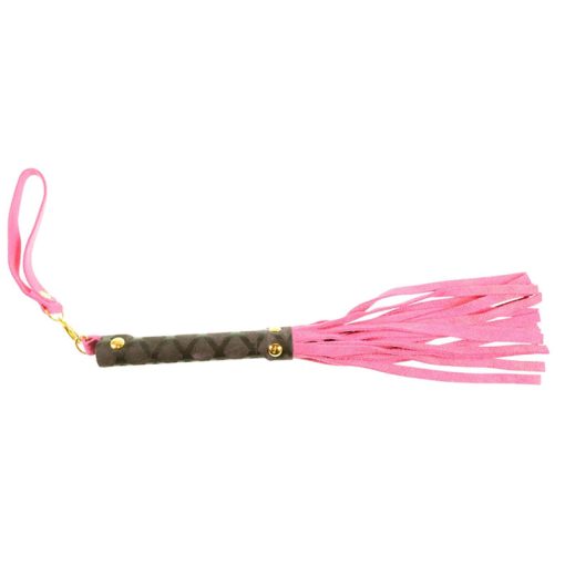 Ple'Sur Mini Leather Flogger Pink