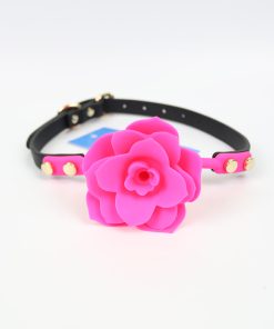 Ple'Sur Flower Ball Gag Breathable Silicone Pink
