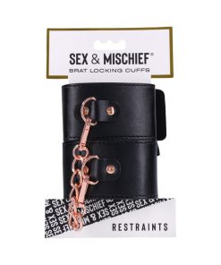 Sportsheets Sex & Mischief Brat Locking Cuffs