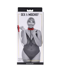 Sportsheets Sex & Mischief Amor Collar And Leash