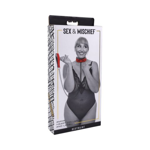 Sportsheets Sex & Mischief Amor Collar And Leash - Image 7