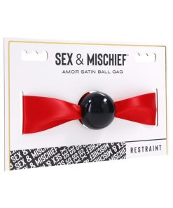 Sportsheets Sex & Mischief Amor Satin Ball Gag