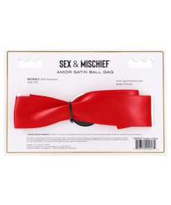 Sportsheets Sex & Mischief Amor Satin Ball Gag