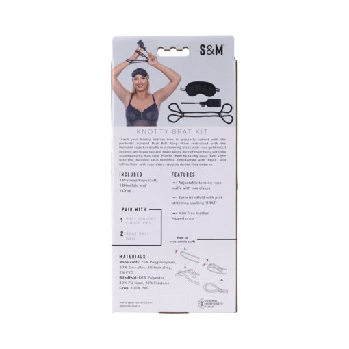 Sportsheets Sex & Mischief Knotty Brat Kit - Image 8