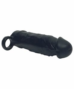 Boneyard Meaty Silicone Cock Extender Black