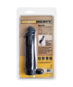 Boneyard Meaty Silicone Cock Extender Black