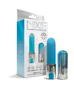 Nixie Smooch Rechargeable Lipstick Vibrator Blue Ombre