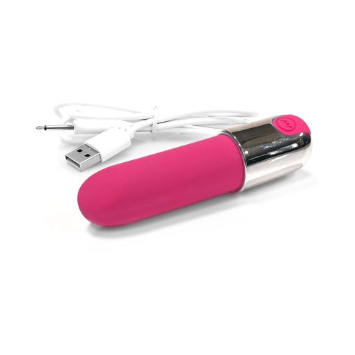 Nixie Smooch Rechargeable Lipstick Bullet Vibrator Pink Ombre - Image 3