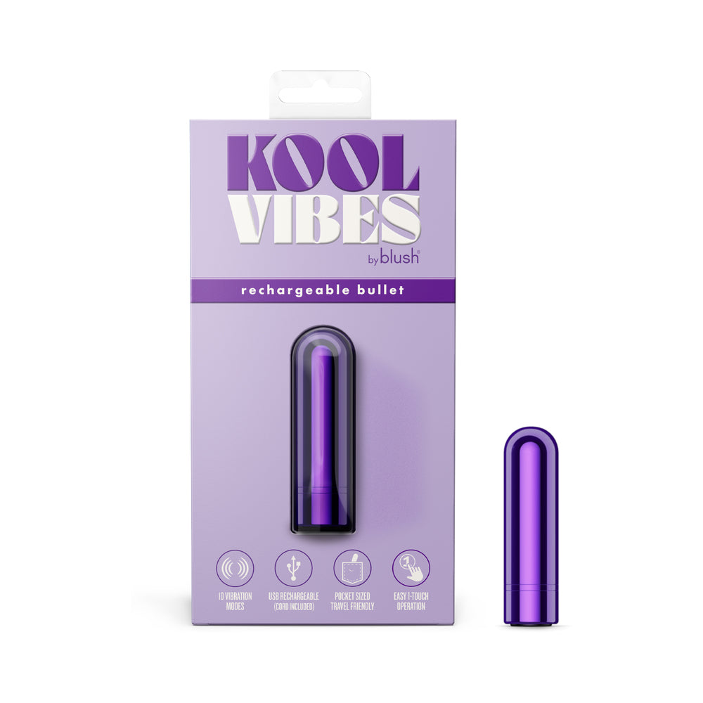 Kool Vibes Rechargeable Mini Bullet Grape 1 Kool Vibes Rechargeable Mini Bullet Grape