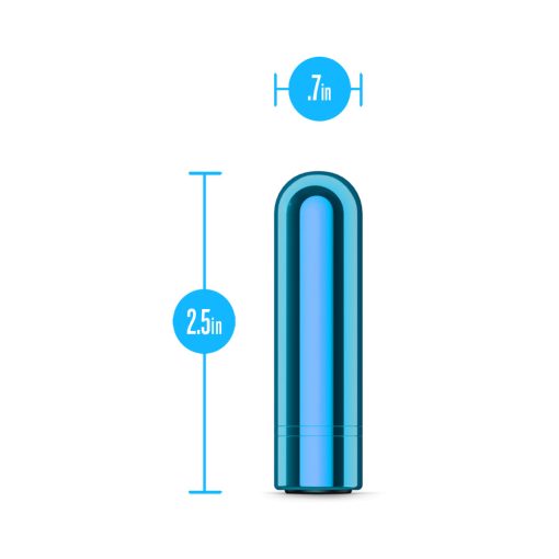Kool Vibes Rechargeable Mini Bullet Blueberry - Image 6